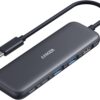 Anker 5-in-1 USB C Hub for MacBook Pro & Air: Multiport Adapter with 4K HDMI, 85W Power Delivery, & 5Gbps Data