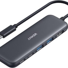 Anker 5-in-1 USB C Hub for MacBook Pro & Air: Multiport Adapter with 4K HDMI, 85W Power Delivery, & 5Gbps Data