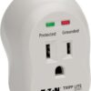 Tripp Lite by Eaton SPIKECUBE Direct Plug-In Surge Protector – 600 Joule, Compact Single Outlet Wall Mount with Diagnostic LEDs & $5,000 Connected Equipment Warranty