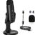 K66 USB Podcast Microphone for PC, Mac & Mobile – Studio-Grade Condenser Mic with Noise Cancellation, Real-Time Monitoring, & Volume Control for Streaming, Gaming, & Recording