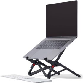 The Roost V3 - Ultra-Portable Ergonomic Laptop Stand | Adjustable Height for 12"–18" Laptops | Rigid Folding Design