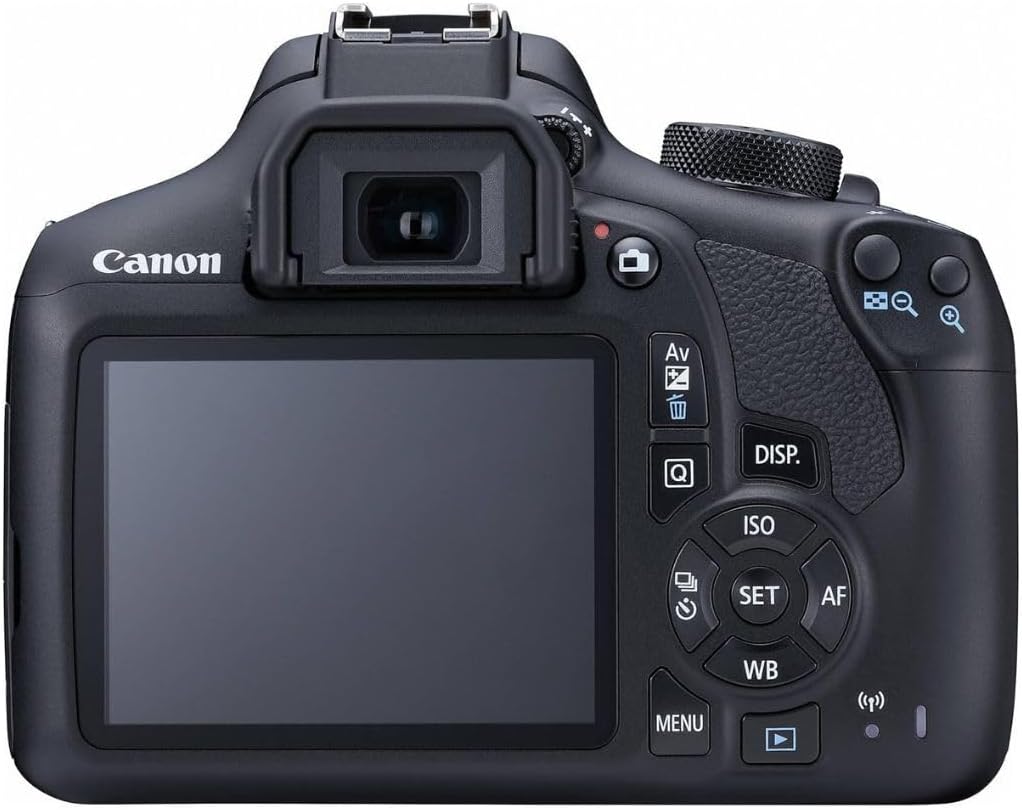 Canon EOS Rebel T6 DSLR Camera with 18-55mm Lens, WiFi & NFC (Renewed) - High-Definition 18MP Digital SLR Kit