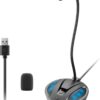 CMOCIIY USB Computer Microphone with Mute Button & LED – Plug & Play Gooseneck Desktop Mic for PC, Gaming, Streaming, Podcasting, and Conference Calls (Noise Canceling, Mac/Windows Compatible)