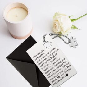 Husband Birthday Card from Wife – Romantic Wallet Insert Gift for Men, Anniversary & Valentine's Day Love Note for Him