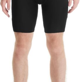 Runhit Men's 9" Compression Shorts with Pockets – Performance 2-in-1 Athletic Running Gear