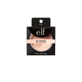 e.l.f. High Definition Powder, Loose Setting Powder for Face, Lightweight & Long-Lasting, Soft Focus Effect to Mask Imperfections, 0.28 Oz (Soft Luminance)