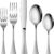 Cangshan RAIN Series 20-Piece Matte Finish Flatware Set - Service for 4