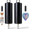 2 Pack Battery Operated Wind Spinner Motors – 24 RPM Rotating Motor for Hanging Ornament Displays, Wind Chimes, and Mobiles (Battery Not Included)