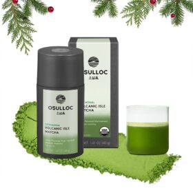 OSULLOC Ceremonial Grade Matcha – 100% Organic Green Tea Powder from Jeju Island – Perfect for Lattes, Smoothies & Baking – 40g (1.41oz)