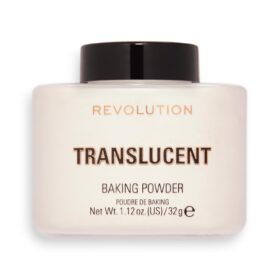 Revolution PRO Loose Baking Powder - Translucent Setting Powder for Long-Lasting Matte Finish, Controls Shine & Blurs Imperfections, 1.12 oz