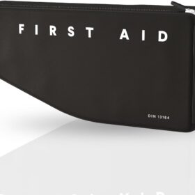 Fix&Go First Aid Kit – DIN 13164 Certified Premium Emergency Set | OEM-Grade Medical Supplies for Vehicle, Home & Travel Safety