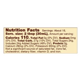 NOW Foods Organic Grade A Dark Maple Syrup, 16 Fl Oz - Pure & Robust Natural Sweetener