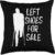 Left Shoes for Sale Funny Amputee Throw Pillow - Humorous Rehabilitation & Surgery Recovery Gift Idea