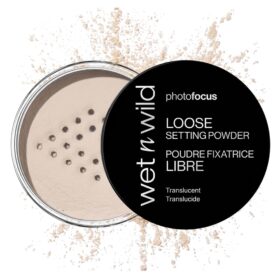 wet n wild Photo Focus Loose Baking Setting Powder – Silky Weightless Translucent Formula for Setting, Baking, & Mattifying