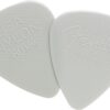 Fender 351 Classic Nylon Guitar Picks – 0.60mm Medium Gauge, 12-Pack (White)
