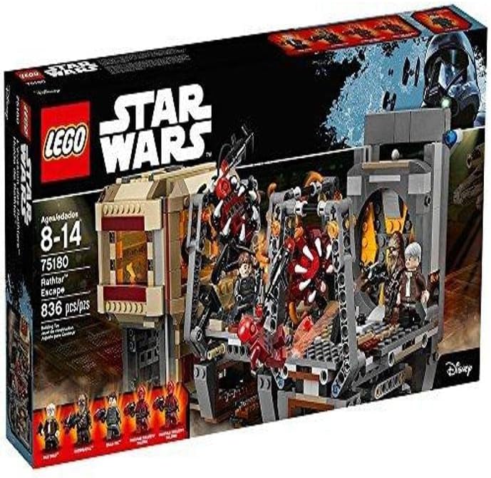 LEGO Star Wars Rathtar Escape 75180 Building Kit – The Force Awakens Space Freer Set with Mini Figures