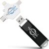 ThePhotoStick Omni 128GB – The Ultimate Multi-Device USB Backup Solution for iPhone, Android, Mac & PC