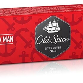 Old Spice Lather Shaving Cream - Classic Moisturizing Formula, 70g Tube