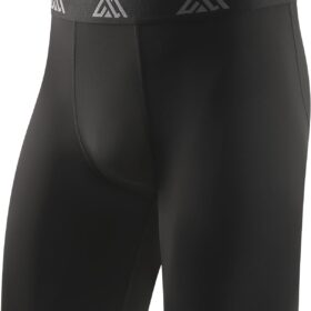 Men's 9-Inch Compression Shorts – Performance Spandex Athletic Base Layer for Running, Gym & Workout