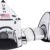 JOYIN White Rocket Ship Play Tent Set with Tunnel – Pop Up Indoor & Outdoor Space Themed Playhouse for Kids, Toddlers, & Pets