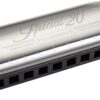 Hohner Special 20 Diatonic Harmonica in C Major – Professional Airtight Design with Durable Plastic Comb
