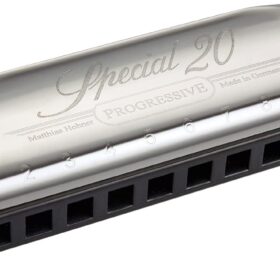 Hohner Special 20 Diatonic Harmonica in C Major – Professional Airtight Design with Durable Plastic Comb