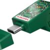 SanDisk 128GB FIFA World Cup 2026 USB-C Flash Drive - High-Speed USB 3.2, Green Mexico Edition, Type-C Portable Storage