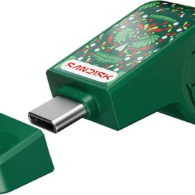 SanDisk 128GB FIFA World Cup 2026 USB-C Flash Drive - High-Speed USB 3.2, Green Mexico Edition, Type-C Portable Storage