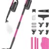 Schenley 19-in-1 Steam Mop – Dual-Rod Design with Detachable Handheld Steamer, 248°F Fast Heating, Chemical-Free Hard Floor, Tile, and Grout Cleaner