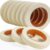 0.75 Inch White Masking Tape Bulk Pack - 10 Rolls of Artist Drafting Tape for Painting, Crafting, & Labeling (3/4" x 55 Yards)