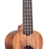 Kala KA-15S Satin Mahogany Soprano Ukulele – Beginner Bundle with Aquila Strings, Gig Bag, and Online Lessons