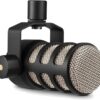 RØDE PodMic Dynamic Broadcast Microphone with Integrated Swing Mount – Ideal for Podcasting, Gaming, and Streaming