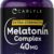 Carlyle Extra Strength Melatonin 40mg Complex | 150 Fast-Dissolve Tablets with Ashwagandha & Chamomile | Vegetarian, Non-GMO Sleep Support