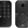 Yale Assure Lock 2 - Black Keyless Entry Smart Door Lock with Keypad & Backlit Buttons, Secure Deadbolt for Front Door, No Wi-Fi Required (YRD420-BLE-BSP)