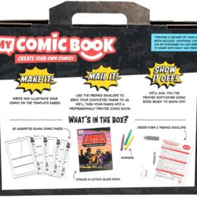Lulu Jr. My Comic Book Making Kit – Create Your Own Published Comic Book | Award-Winning DIY Creativity Set for Kids (Ages 6+)