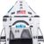 JOYIN Rocket Ship Play Tent – Pop Up Spaceship Playhouse for Kids with Carrying Case – Indoor & Outdoor