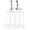 Vmaisi 4-Pack Adjustable Baby Safety Cabinet Locks – No-Drill U-Shaped Childproof Latches for Knobs & Handles