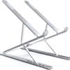 Ergonomic Aluminum Laptop Stand – Portable, Adjustable, & Heat-Dissipating Holder for 10-17 Inch Notebooks & Tablets