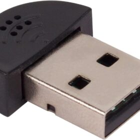 SuziePi Mini USB Microphones (2-Pack) – Plug & Play Mic for Raspberry Pi 5, 4, 3 B+ and PC Laptops