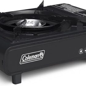 Coleman Classic 1-Burner Butane Camp Stove with InstaStart Ignition & 7,650 BTU Portable Cooktop
