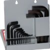 Eklind 10115 Hex-L Key Allen Wrench Set (15-Piece, SAE Inch Sizes 0.050"-3/16") - Industrial Grade Steel Short Arm Hex Keys in Metal Storage Box