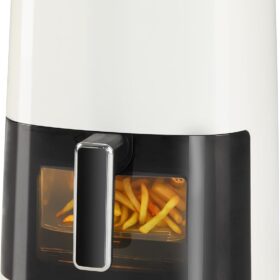 OLIXIS 6 Quart Digital Air Fryer with Viewing Window – 12-in-1 Non-Stick Multi-Cooker, 400°F Max, White