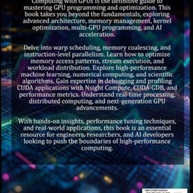 Advanced CUDA Programming Guide: High-Performance Computing & GPU Optimization for AI and Scientific Simulations