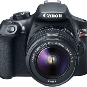 Canon EOS Rebel T6 DSLR Camera with 18-55mm Lens, WiFi & NFC (Renewed) - High-Definition 18MP Digital SLR Kit