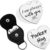 OEHEDOU Romantic Valentine's Day Gifts – Stainless Steel Keychain for Husband, Wife, Boyfriend & Girlfriend