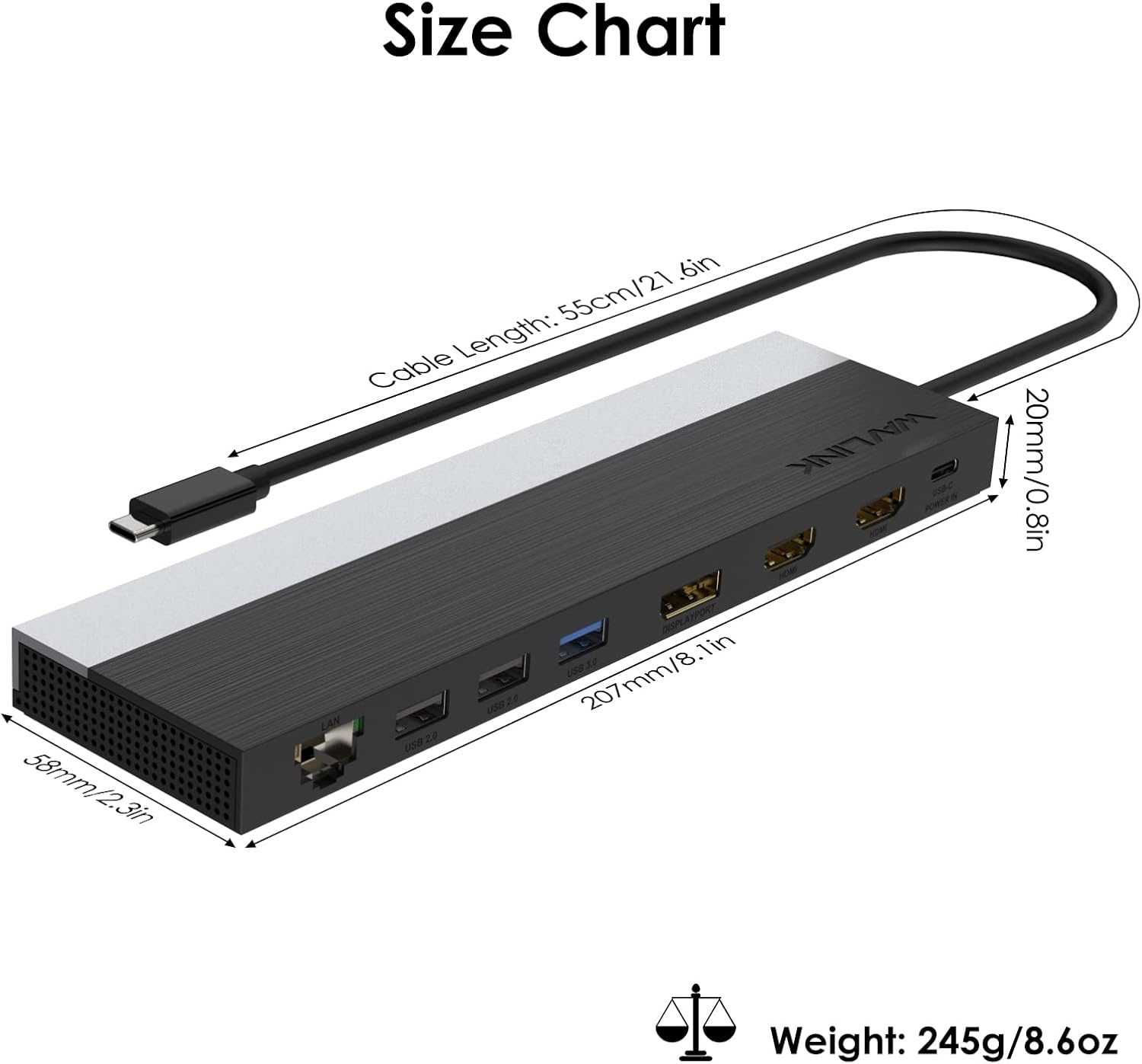 WAVLINK 12-in-1 USB C Docking Station: Triple Monitor 4K@60Hz Hub with 85W Power Delivery, DisplayPort, HDMI, Gigabit Ethernet, and SD/TF Card Reader for Windows and Mac