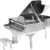 Metal Earth Grand Piano 3D Metal Model Kit – DIY Fascinations Laser Cut Steel Puzzle for Adults & Hobbyists