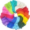 400 Pack 12-Inch Rainbow Latex Balloons - Premium Bulk Multicolor Party Decoration Kit for Weddings, Birthdays, & Baby Showers