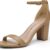 DREAM PAIRS Women's Chunky Low Heel Sandals - Closed Toe Comfortable Pumps with Cushioned Footbed