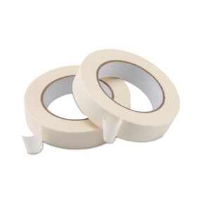 Lichamp General Purpose Masking Tape - 1 Inch x 55 Yards (2 Rolls) - Premium Beige Crepe Paper Painting & Crafts Tape - Easy Tear, Residue Free